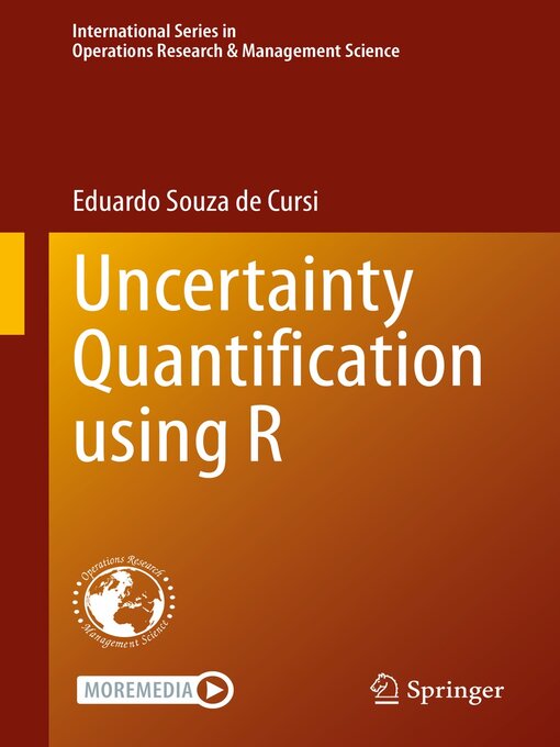 Title details for Uncertainty Quantification using R by Eduardo Souza de Cursi - Available